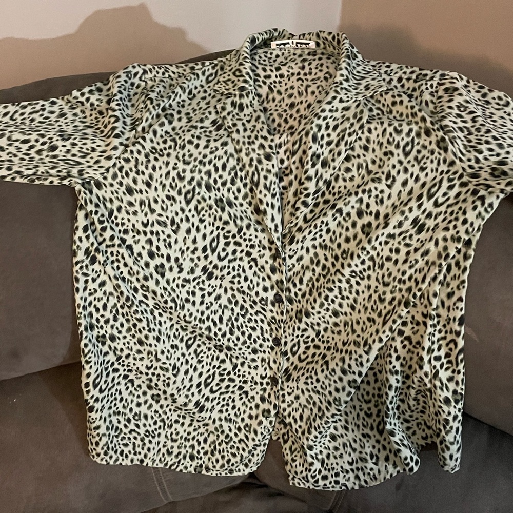 Cheetah blouse